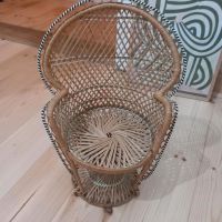 Stuhl, Rattan, Deko, Kinderzimmer, vintage Hannover - Linden-Limmer Vorschau