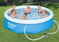 Bestway Fast Set Pool 305x76 cm mit Pumpe + viel Zubeghör Dresden - Seidnitz/Dobritz Vorschau