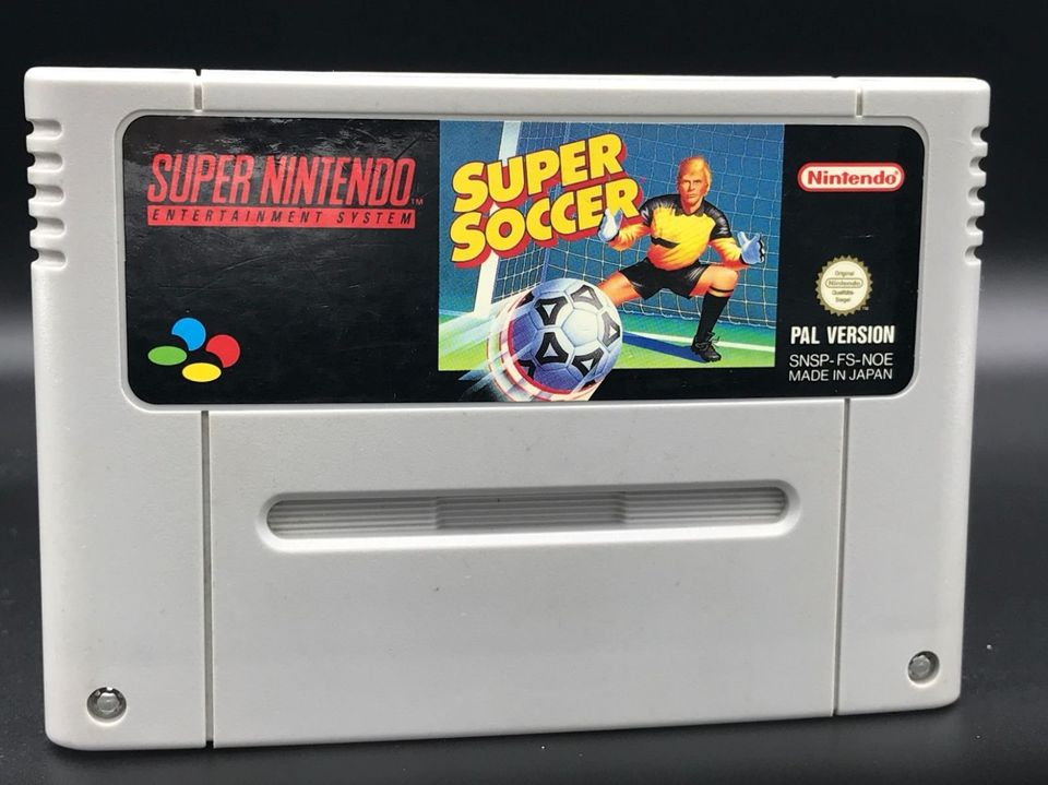 SUPER SOCCER | SNES | Fußball | Nintendo | PAL-Version | 1991 | in Burow
