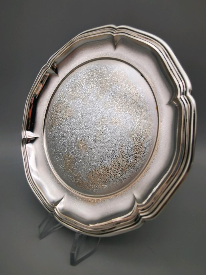 800er Silber-Schale Silber-Teller 101g alt Antik Gebrüder Deylhe in Herne