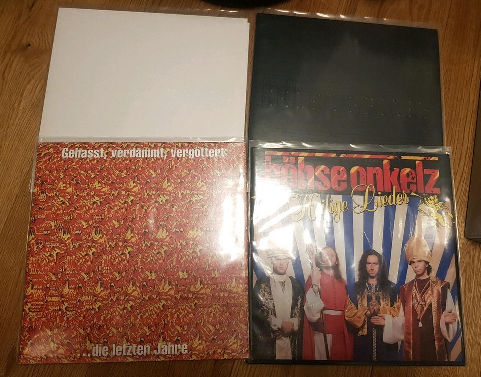 Böhse Onkelz Schallplatten Schallplattensamlung Rule 23 Vinyl lps in Hasselroth