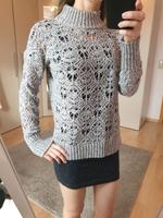 QS S. Oliver Herbst Pullover Pulli Lochstick Häkel XS S 34 w. neu Niedersachsen - Achim Vorschau