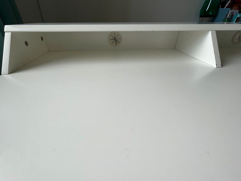 Schreibtisch skandinavischer Stil Weiß Buche in München
