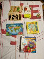 Baby Kinder Lernspiel  Holz Puzzle Buch Welt Atlas  Murmelmikado Brandenburg - Cottbus Vorschau