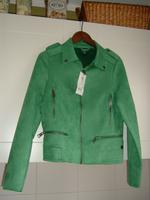 Damenjacke in Veloursoptik grün GINA 34/36 NEU mit Etikett Bayern - Augsburg Vorschau
