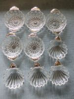 4+5 Glasschale mit 800er Silbergriff Muschelform und runde Form Herzogtum Lauenburg - Geesthacht Vorschau
