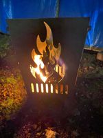 Feuerkorb Feuerschale Feuersäule aus 3 mm Stahlblech mit Flammen Nordrhein-Westfalen - Velen Vorschau