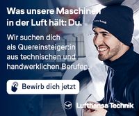 Triebwerksmechaniker (m/w/divers) Lufthansa Technik Hamburg-Nord - Hamburg Fuhlsbüttel Vorschau