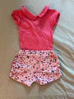 Petit bateau Set kurze Hose und Body mit Kragen, glitzer rot München - Bogenhausen Vorschau