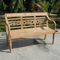 Teak Bank Sienna 3 Sitzer ca. 150 cm Gartenbank Terrasse Nordrhein-Westfalen - Moers Vorschau