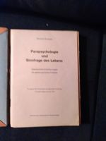 Parapsychologie und Sinnfrage des Lebens von Ebermut Rudolph 1975 Bayern - Spalt Vorschau