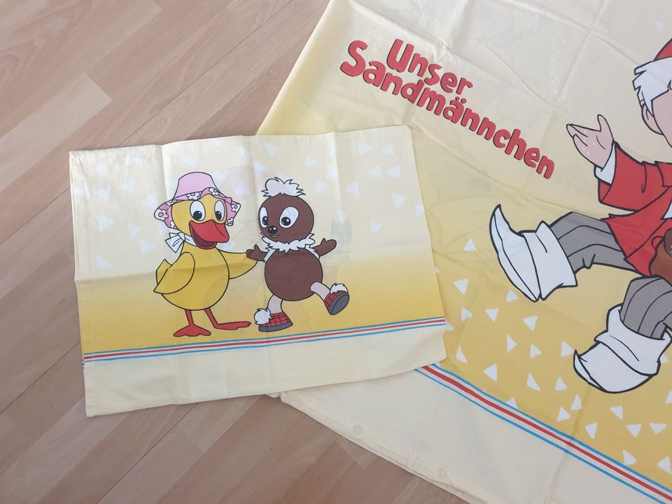 Bettwäschepaket für Kleinkinder, Sandmännchen in Troisdorf
