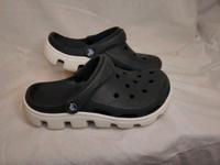 ⭐️ Crocs M5 W7 36 24cm schwarz weiß Baden-Württemberg - Crailsheim Vorschau