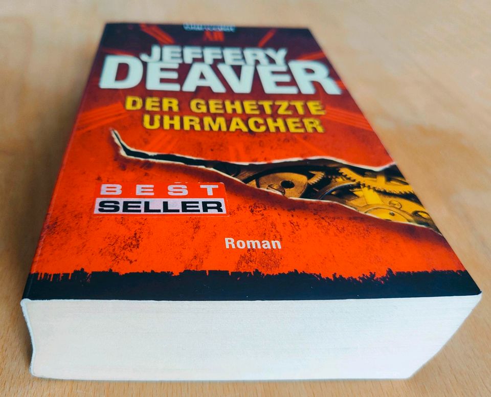 Jeffery Deaver Der gehetzte Uhrmacher Lincoln Rhyme Thriller Buch in Marktoberdorf