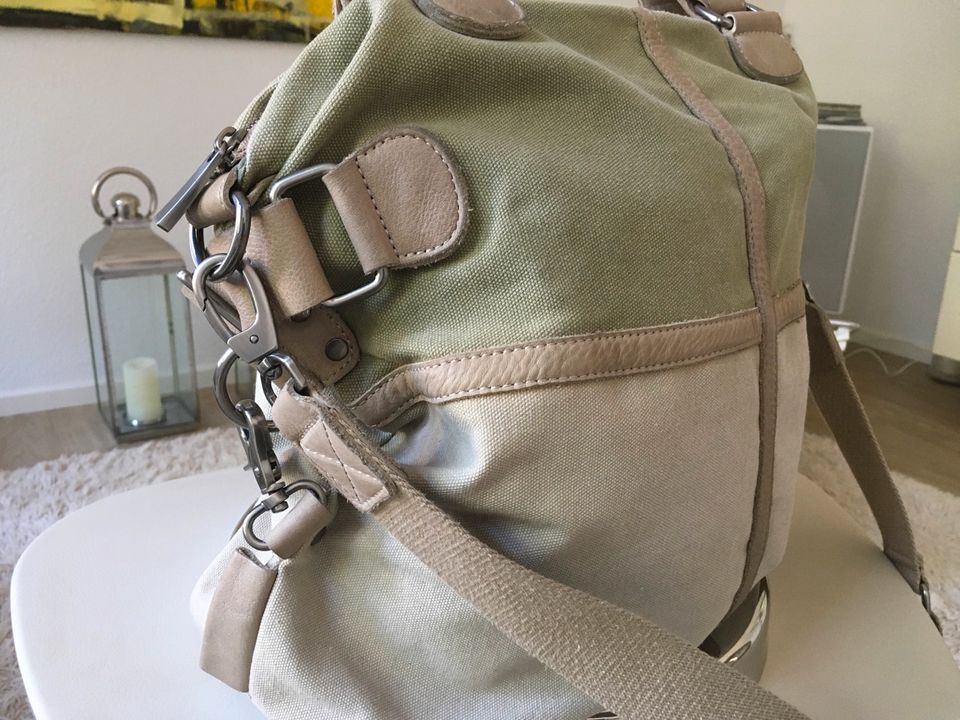 SCHUHTZENGEL/ Tasche/ Leder &Canvas, kurzer und langer Trager in Köln