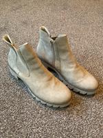 Stiefelette beige Niedersachsen - Thuine Vorschau