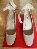 Hugo Boss Damen Schuhe Gr. 39,5 beige Lackleder Baden-Württemberg - Karlsruhe Vorschau