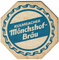 Bierdeckel Kulmbacher Mönchshof-Bräu Bierfilz Sammeln Brauerei Baden-Württemberg - Meckenbeuren Vorschau