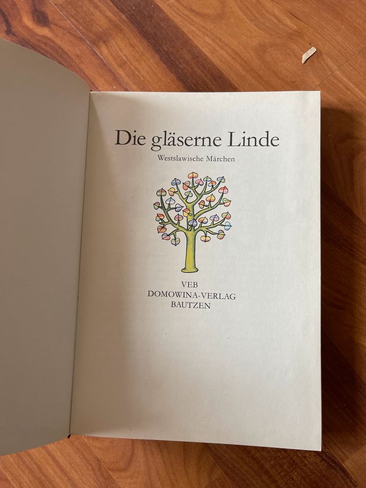 Gläserne Linde Buch Mörchen sorbisch slawisch DDR in Meißen