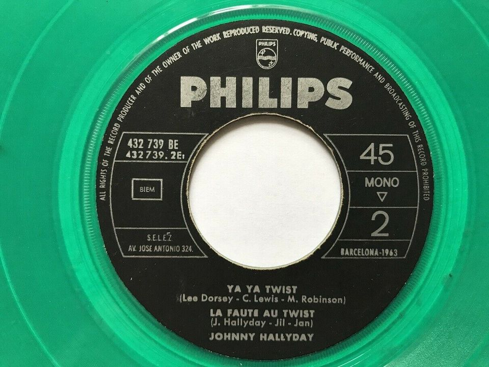 Johnny Hallyday EP spanische Pressung Retiens la nuit in Solingen