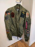 Alpha Industries Bomber Jacke grün Bielefeld - Bielefeld (Innenstadt) Vorschau