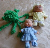 Spielzeug - Puppen: Wollkrake und 2 kleinere Püppchen, kpl. 5,00 Eimsbüttel - Hamburg Eidelstedt Vorschau