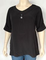 Tunika Bluse Longbluse schwarz mit Taschen Bindeband Gr 48 Thüringen - Weimar Vorschau