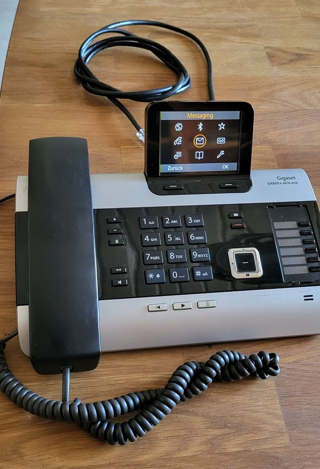 GiGASET DX800 A all in one ISDN VoIP Link2mobile Anrufbeantworter in Steffenberg