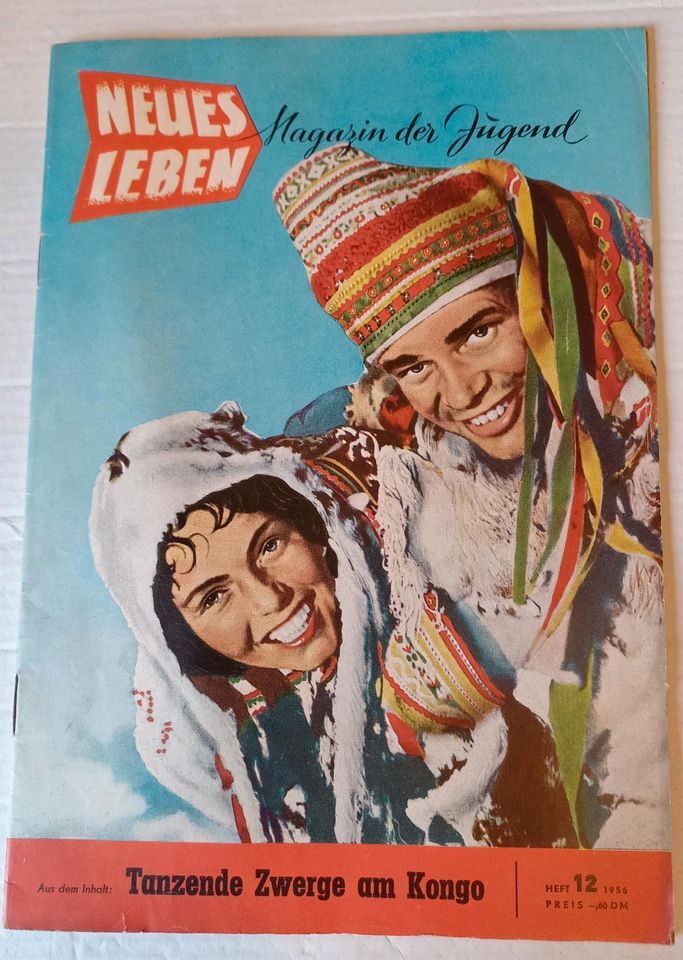 Magazin Neues Leben, DDR, 1956,Nr.12 in Aken