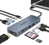 USB C 3.0 Hub MacBook/Ipad/Surface/Windows 10in1 Adapter 4K 100W Nordrhein-Westfalen - Rheine Vorschau