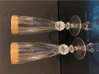 Kristall Sekt Champagner Gläser Theresienthal 24k Goldrand 2Stück Leipzig - Gohlis-Nord Vorschau