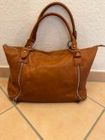 Shopper Tasche Leder Cognac orange Herzogtum Lauenburg - Wentorf Vorschau