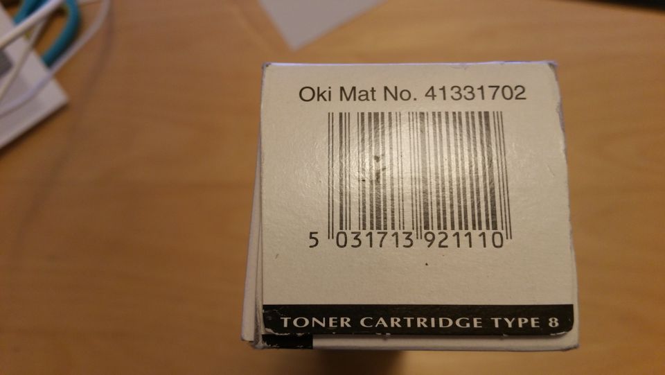 OKI Toner Cartridge Type 8 schwarz OKIPAGE 14ex 14i in Salzweg