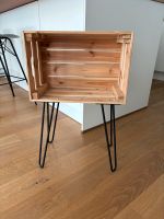 Nachttisch 2x DIY Ikea Holz schwarz Metall Köln - Lindenthal Vorschau