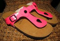 Schicke Zehentrenner/Flip Flops Gr.38 in pink von Lico-neuwertig Niedersachsen - Hatten Vorschau