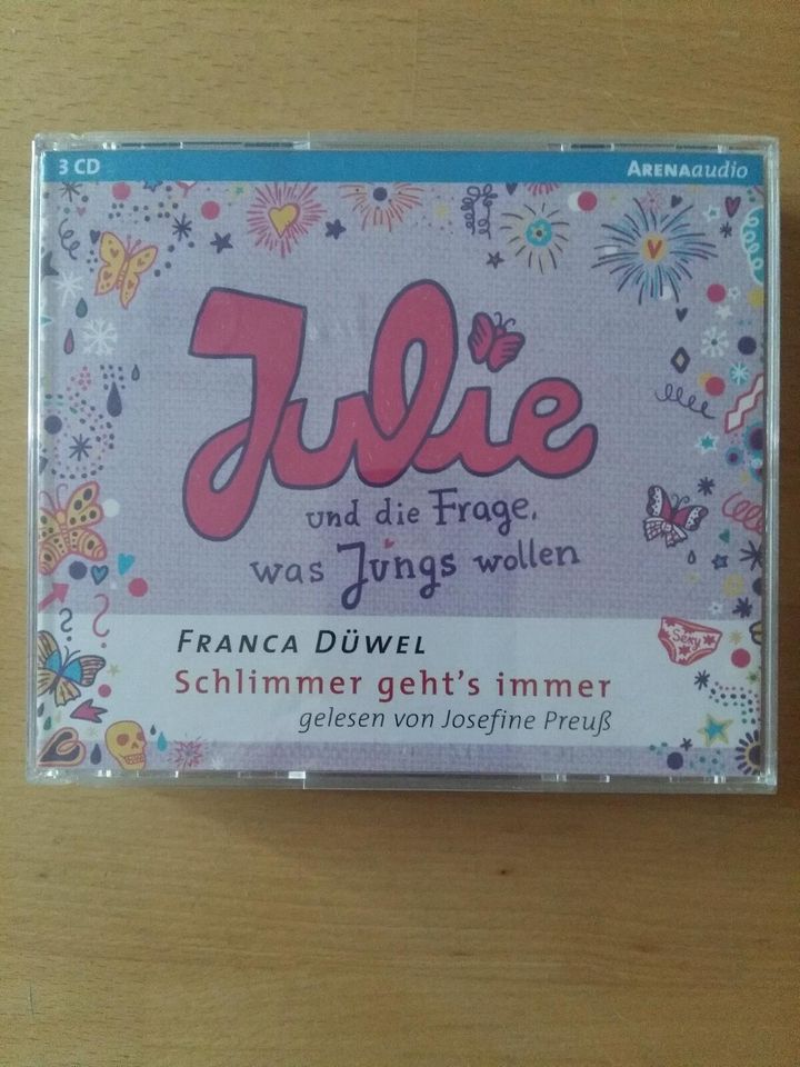 Julie CDs von FRANCA DÜWEL - je 10€ - in Wolfhagen 