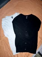 Cardigan grau und schwarz Dresden - Leuben Vorschau