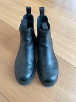 Ecco Boots Stiefeletten Leder schwarz Gr. 42 Hessen - Marburg Vorschau