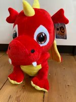 Flo‘s Toys  Stofftier Drache Rot Hessen - Bürstadt Vorschau