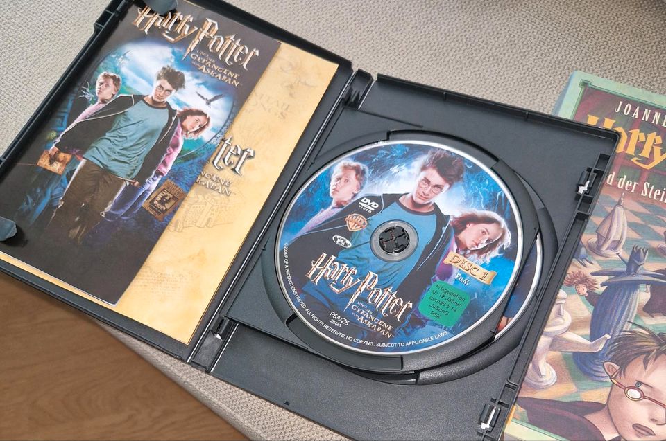 Harry Potter Set DVD und Buch Top in Delitzsch