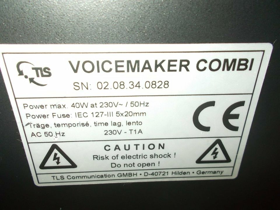 TLS Voicemaker Combi in Ulm