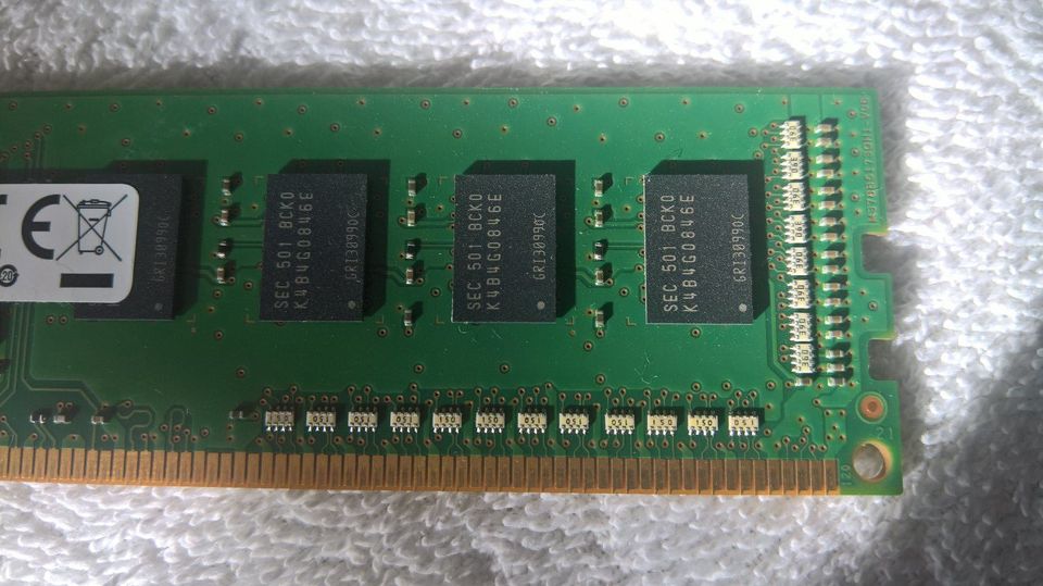 Samsung 8GB DDR3-1600 2x4GB RAM Speichermodule in Hamm