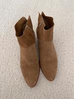 Paul Green Stiefelette Wildleder Leder Schuh Ankle Boots beige 39 Nordrhein-Westfalen - Detmold Vorschau