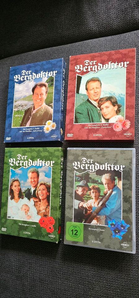 Der Bergdoktor,  Staffel 1, 2, 3 ,4 DVDs, Gerhard Lippert in Biesenthal
