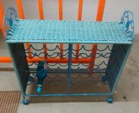 Vintage Flaschen Regal Rattan blau Nordrhein-Westfalen - Schlangen Vorschau