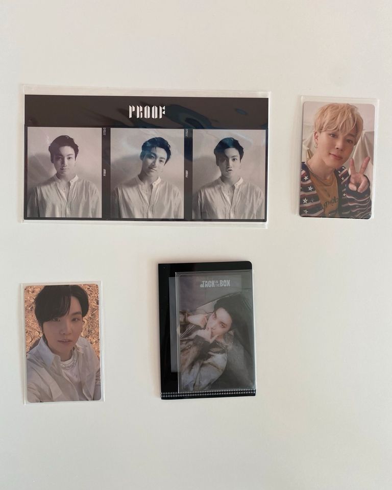 wts bts pob photocards / inclusions jungkook, jimin, suga, j-hope in Hamburg