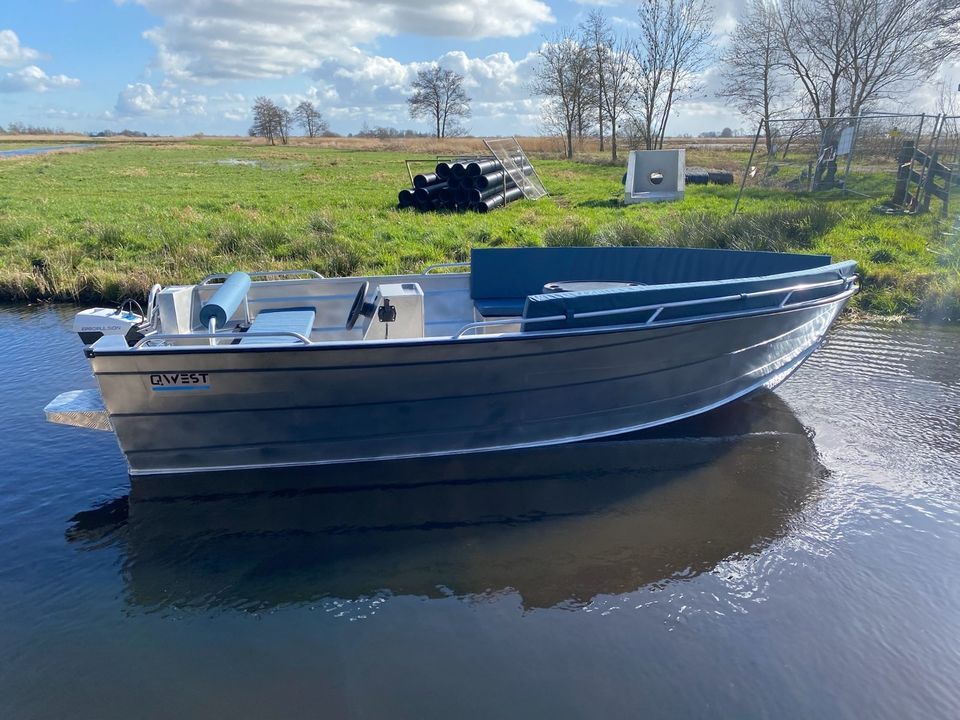 QWEST R500 Boot Motorboot Angelboot Aluboot in Gottmadingen