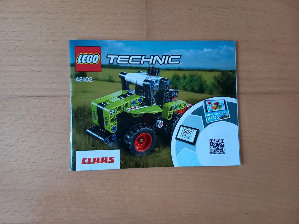 Anleitung Lego Technik 42102, 8414, 42116 OHNE Steine in Alpirsbach