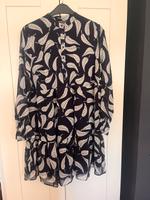 bpc Damen Chiffon Kleid Gr.42 XXL neu blau weiß Sommerkleid Saarland - Schiffweiler Vorschau