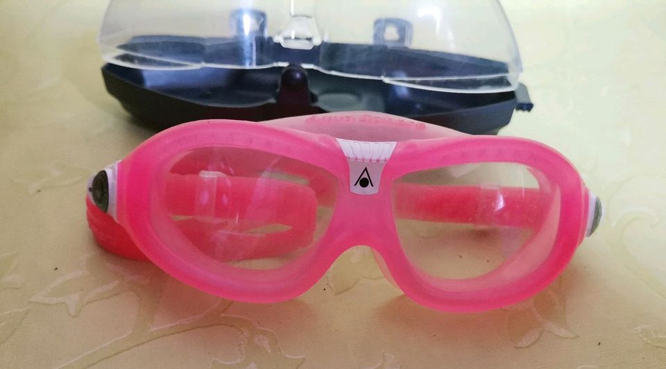 Taucherbrille pink für Kinder in Stödtlen